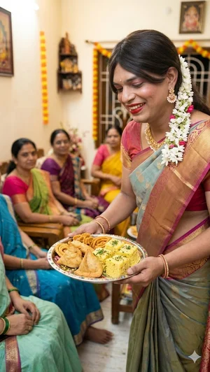 Dipak to deepali Journey as Transgender Thumbnail