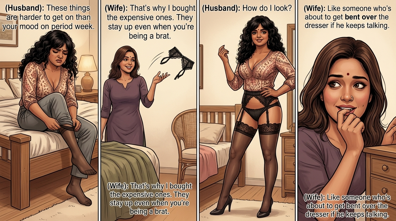 Lingerie try up
