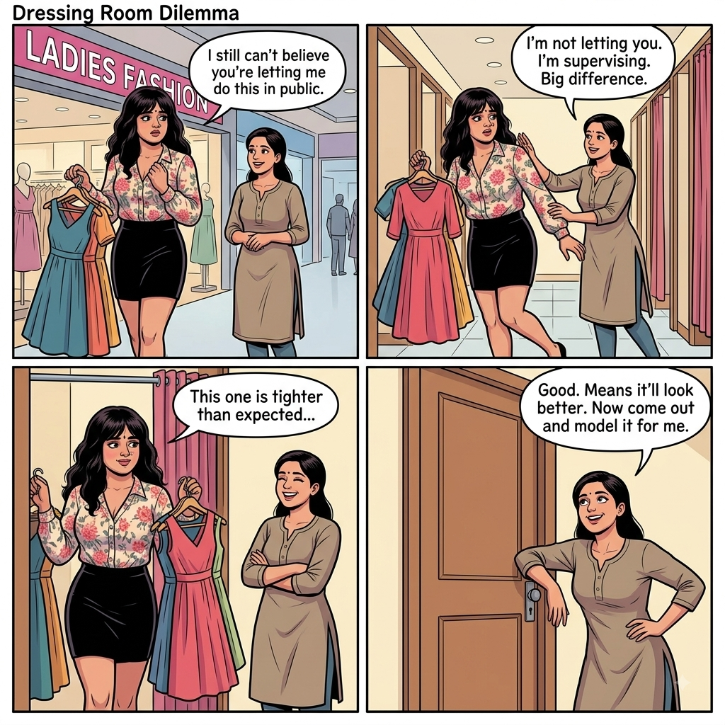 Dressing room dilemma