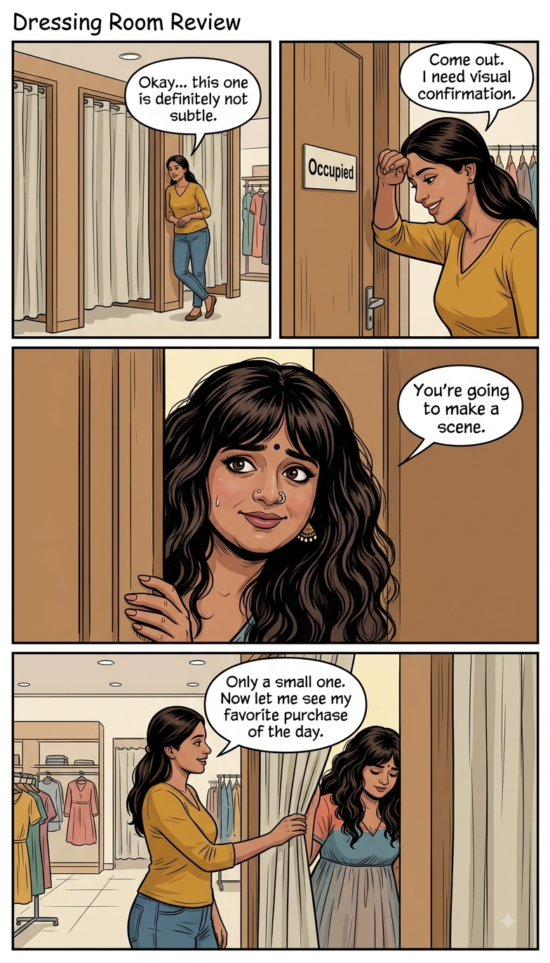 Dressing room review