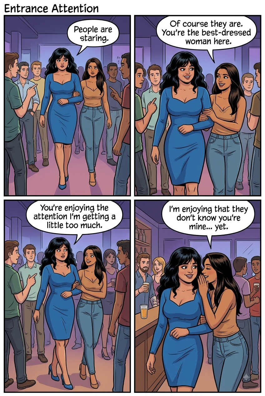 Entering the club