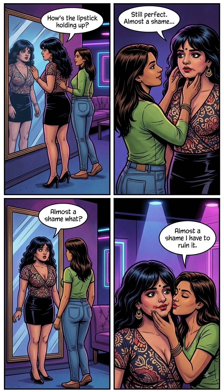 Lipstick shame