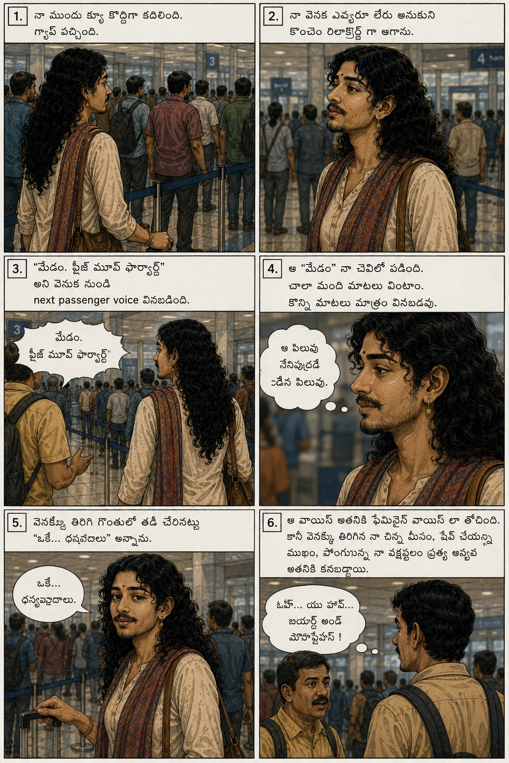సంతృప్తి  - SOME తృప్తి (iN A JOURNEY) ,మొదటి భాగం - Slide 2