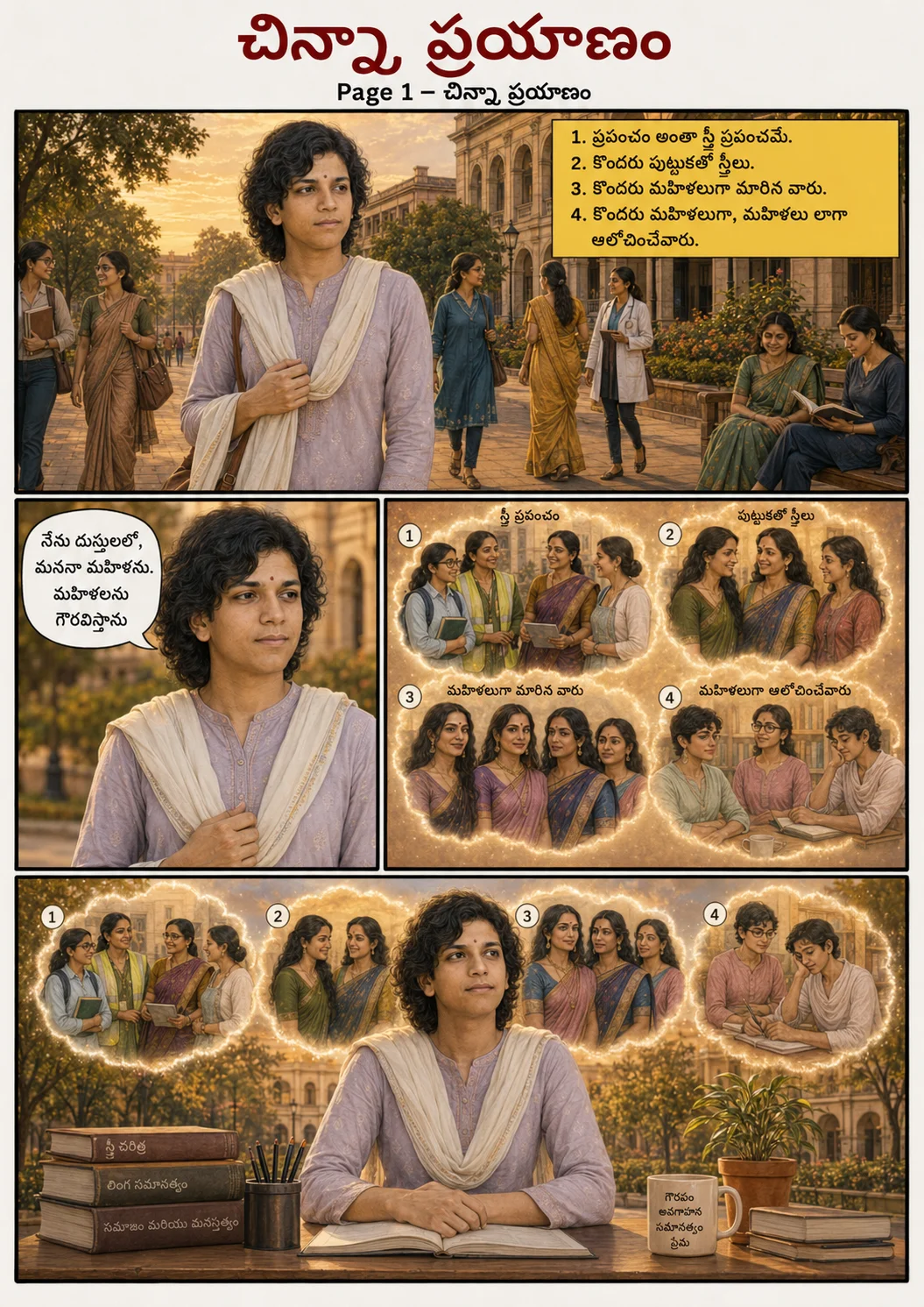 చిన్నా - ప్రయాణం