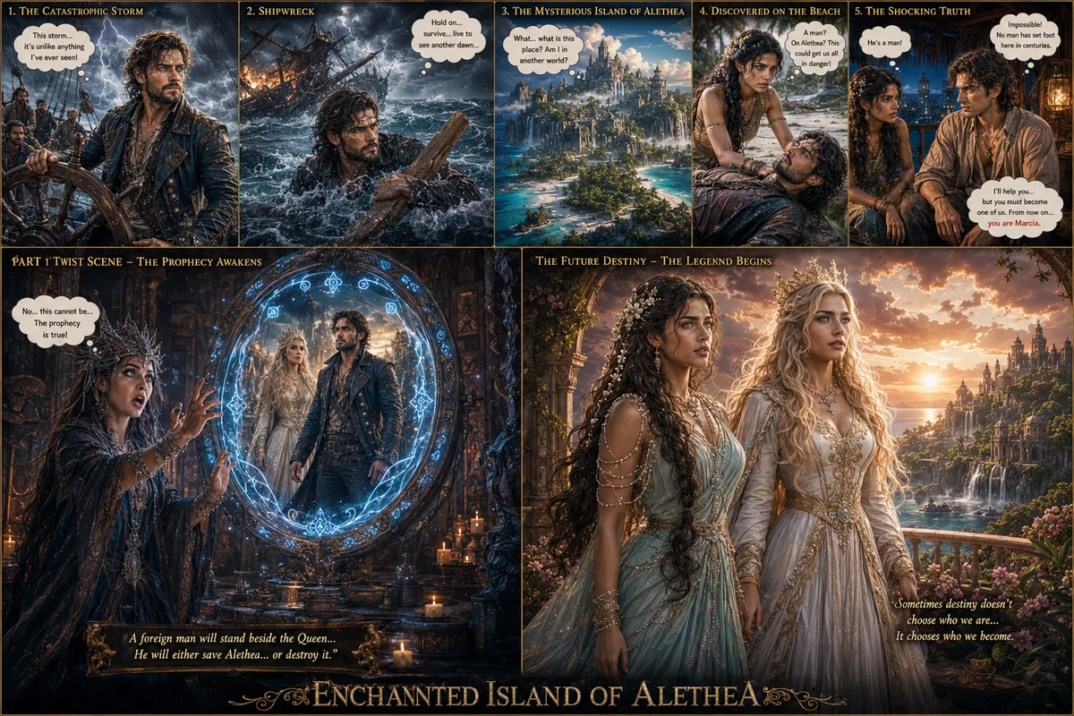 The Enchanted Island of Alethea - Slide 2